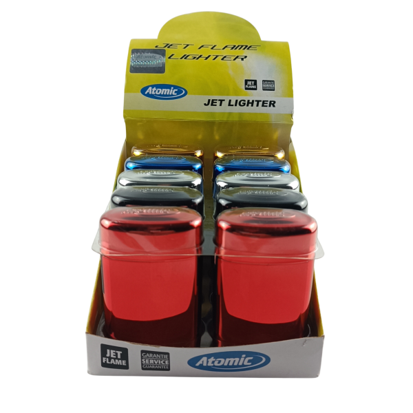 Feuerzeug Jet Gasbrenner sort. Farben